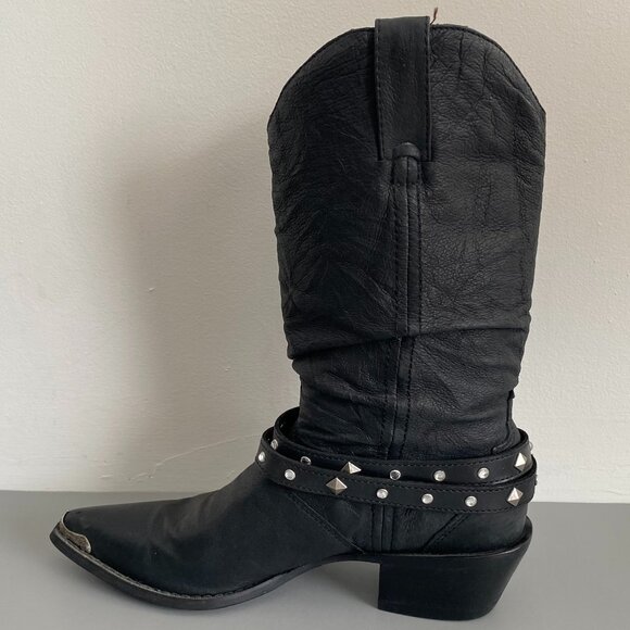 Durango Women’s Leather Western Studded Boots S 7 - Picture 8 of 15